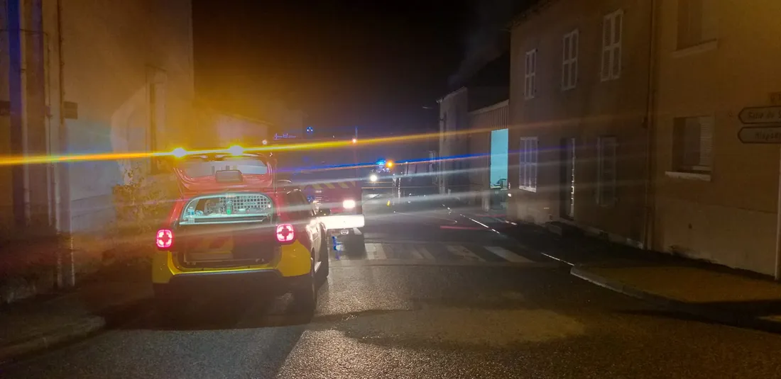 Les pompiers sont intervenus vers 19h30